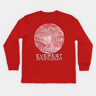 Mt Everest Kids Long Sleeve T-Shirt